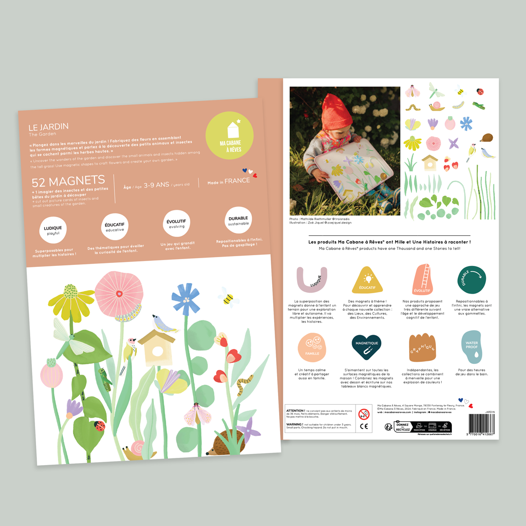 Juego magnético El Jardín