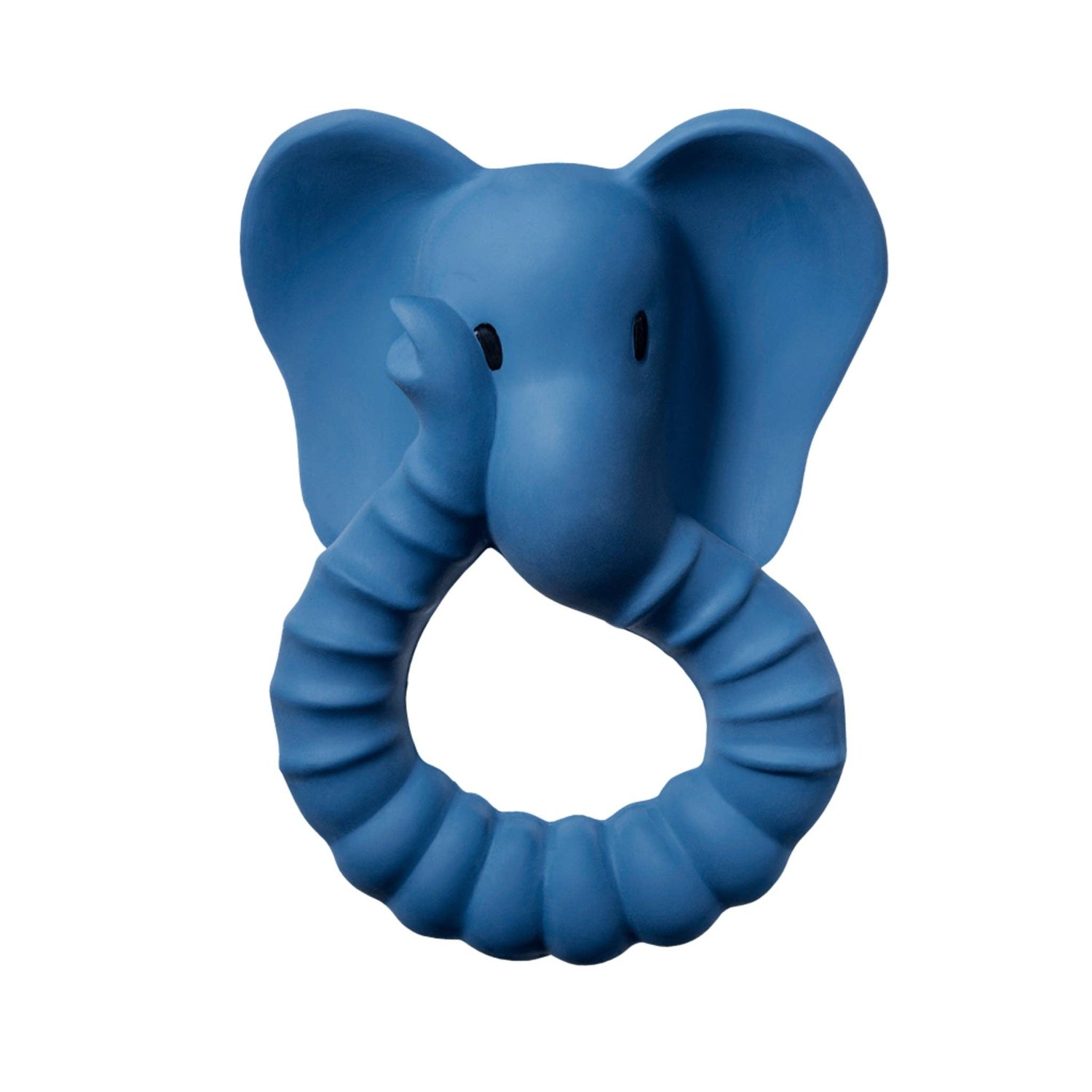 Mordedor caucho natural elefante - Azul