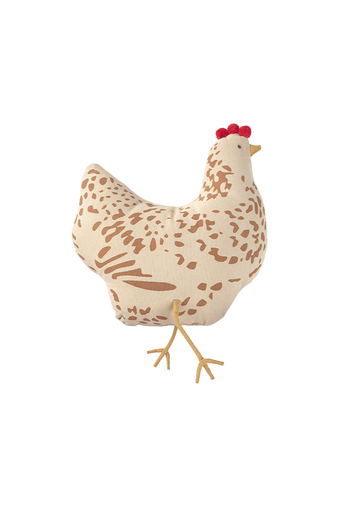 Cojín Chicken de Lorena Canals, animación.