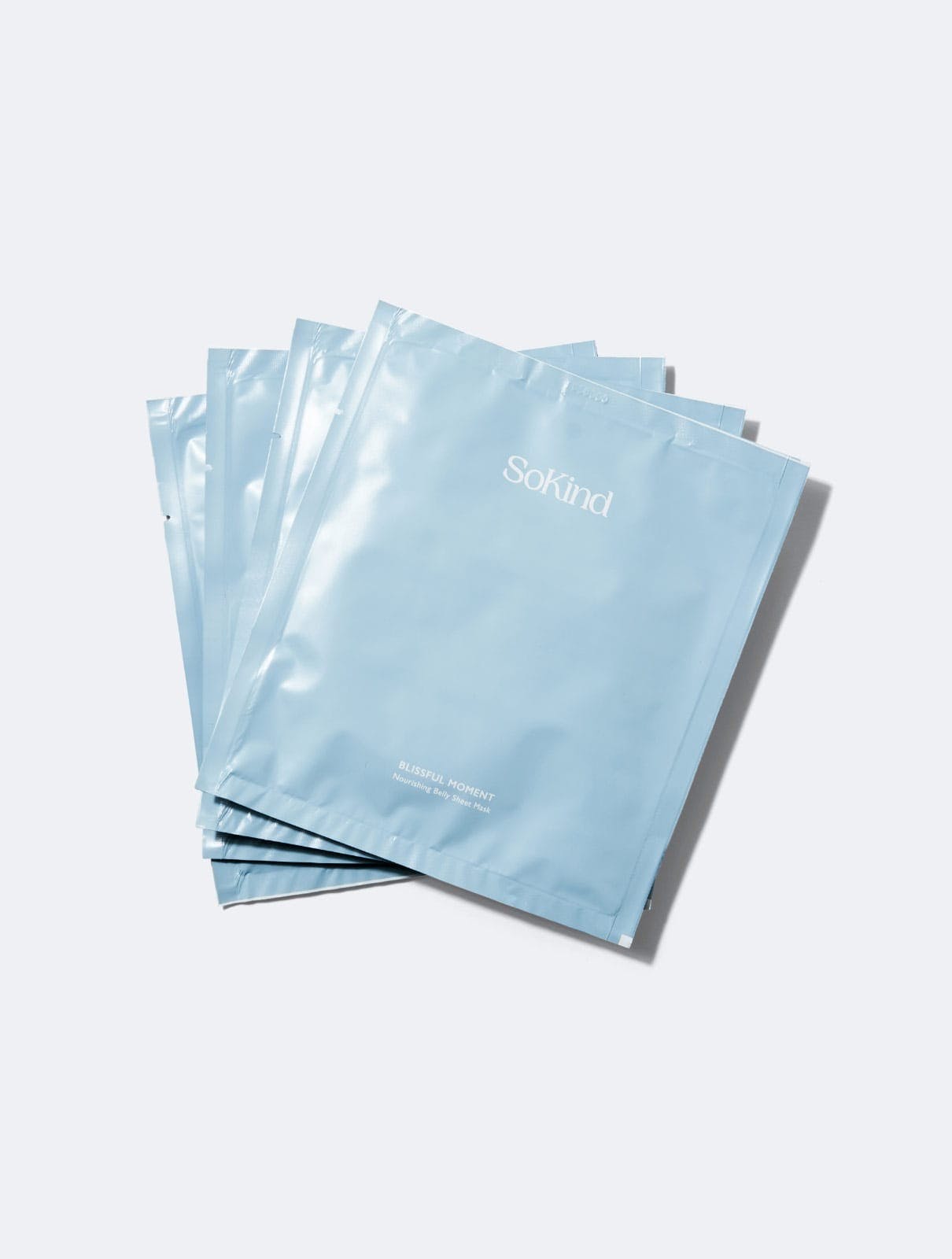 Blissful Moment 4 Mascarillas nutritivas para el vientre