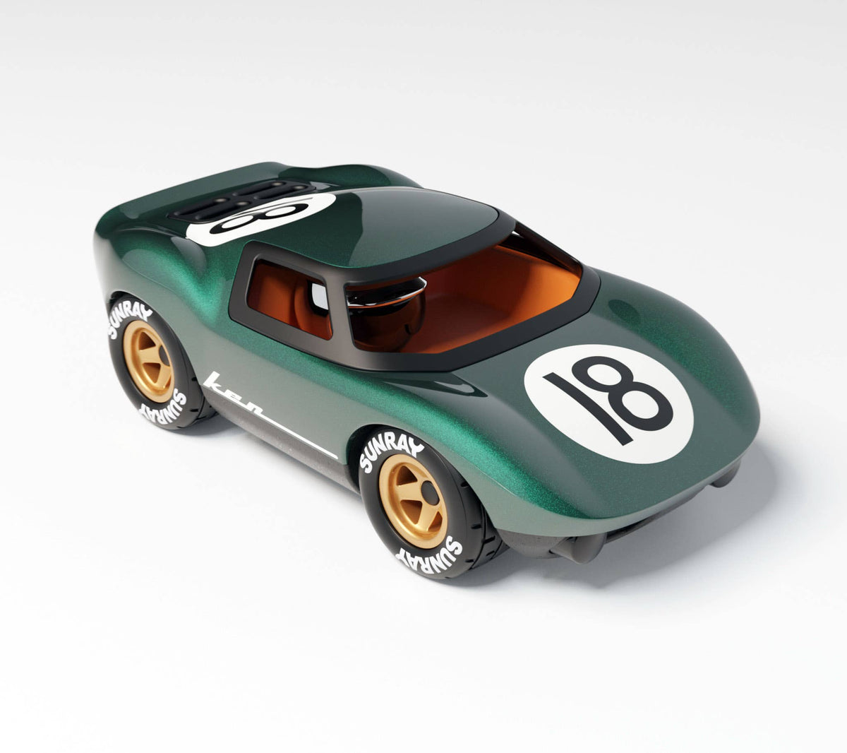 Coche Mini Ken Rogers Green - Playforever