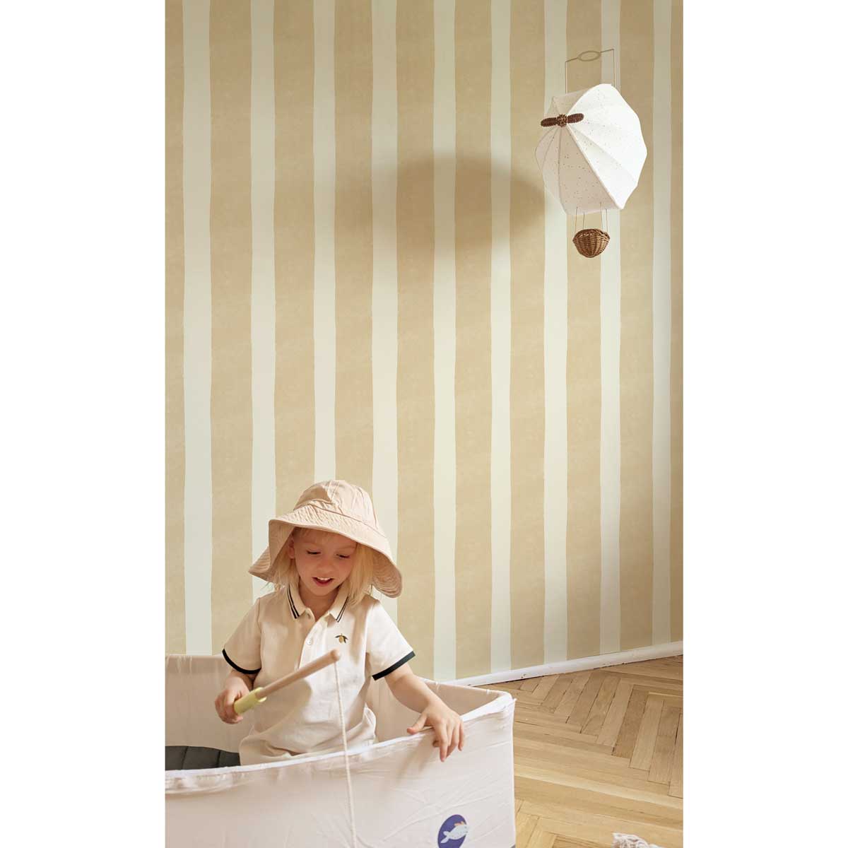 Rayas Beige Suave (Stripes Draw Beige) – Dekornik