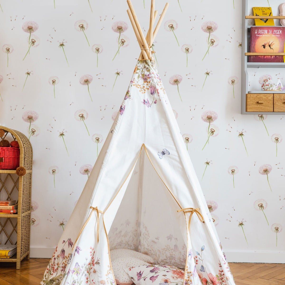 Papel Pintado Dientes de León (Dandelions Tapeta) – Dekornik