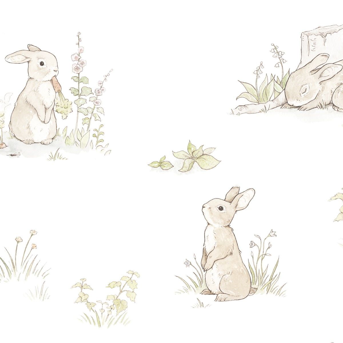 Rabbit Day Classic Wallpaper - - Stripe 50Papel Pintado Día del Conejo Clásico (Rabbit Day Classic Tapeta) – Dekornik×280