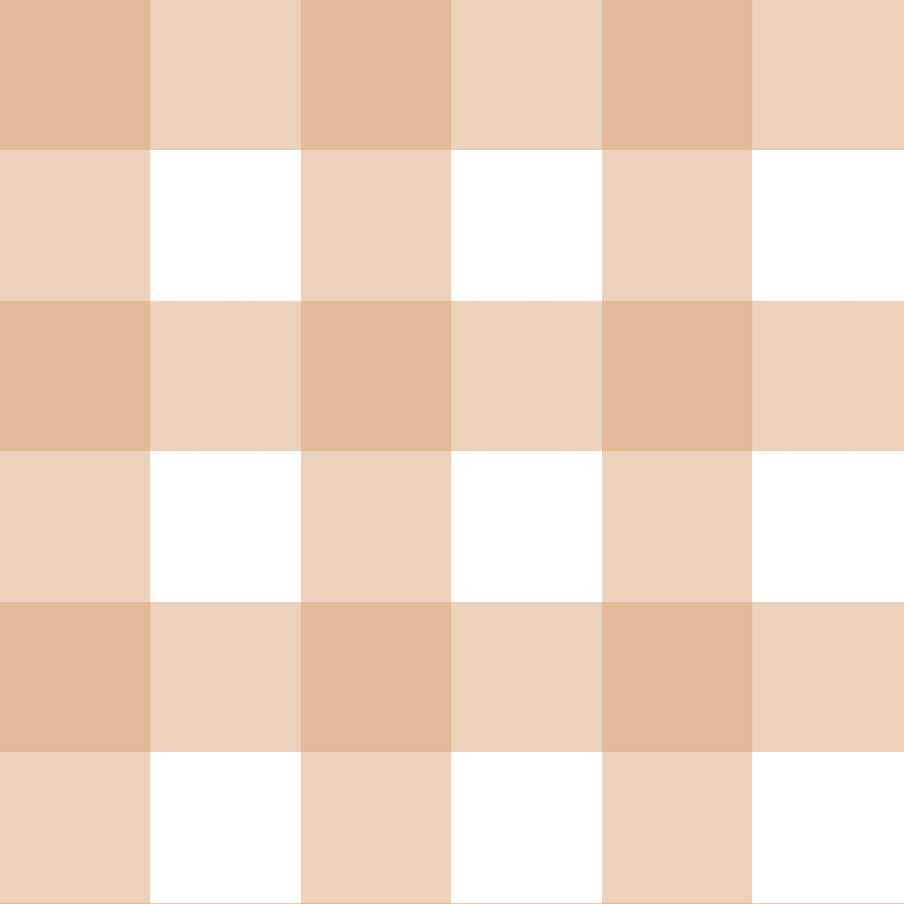 Cuadros Clásicos Melocotón (Check Classic Peach) – Dekornik