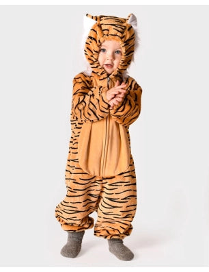 Disfraz de tigre para bebé con capucha - DEN GODA FEN