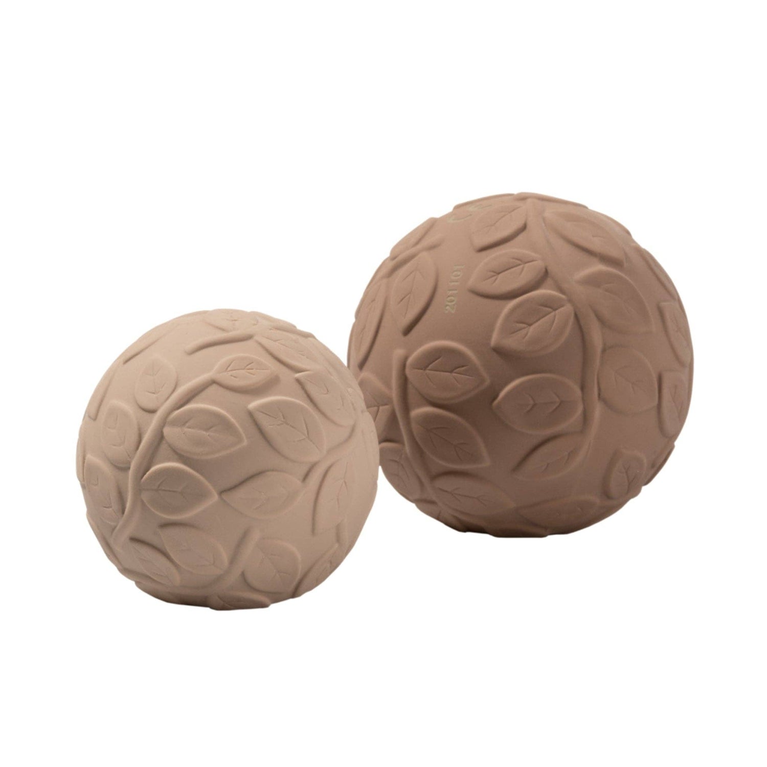 Set Pelotas Sensoriales Caucho Natural Hoja - Tierra