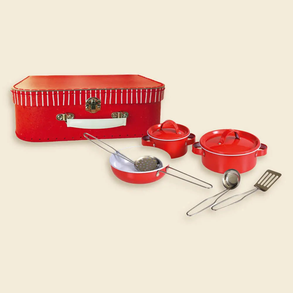 Egmont Toys Maletín Rojo con Utensilios de Cocina