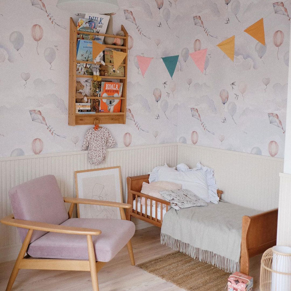 Papel Pintado Globos de Cuento (Balloons Fairytale Tapeta) – Dekornik