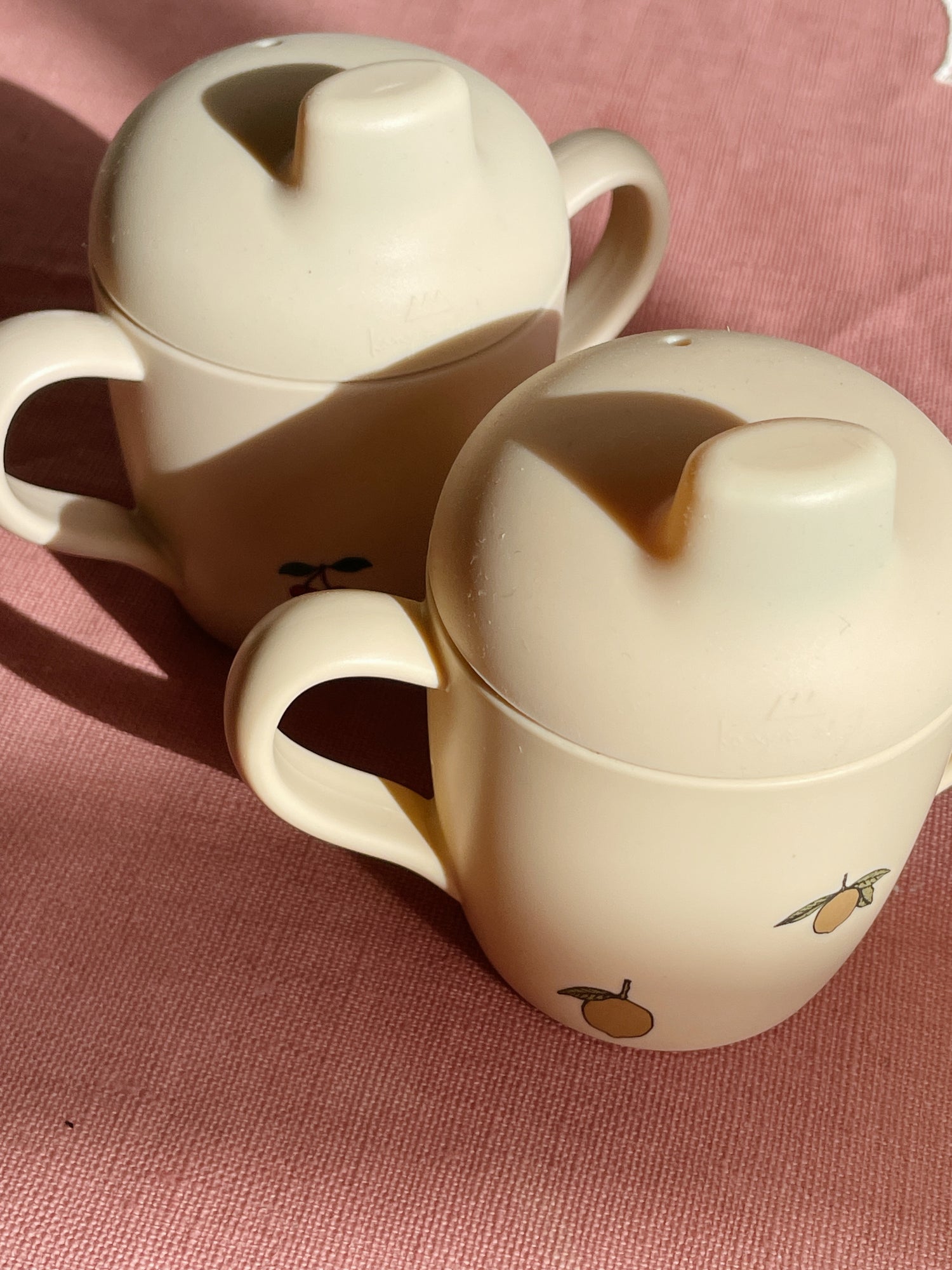 Set de 2 tazas de aprendizaje Lemon - Konges Sløjd