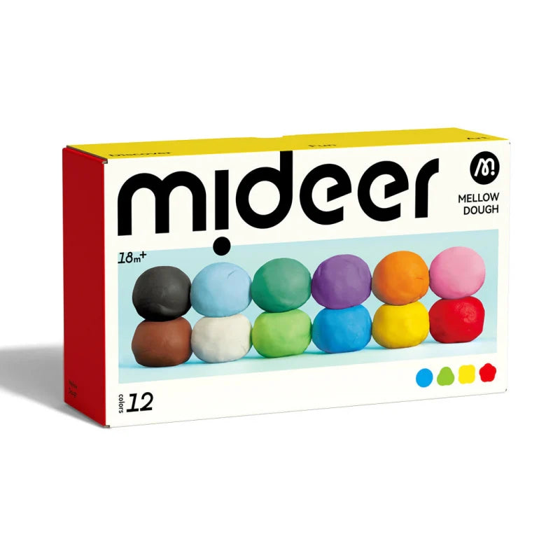Plasticina mideer (12 colores)