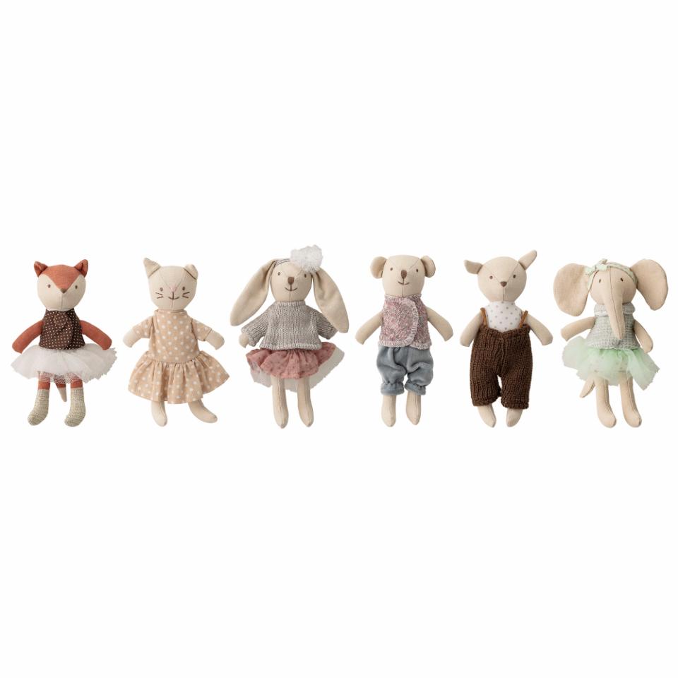 Muñecos Animal Friends de Algodón