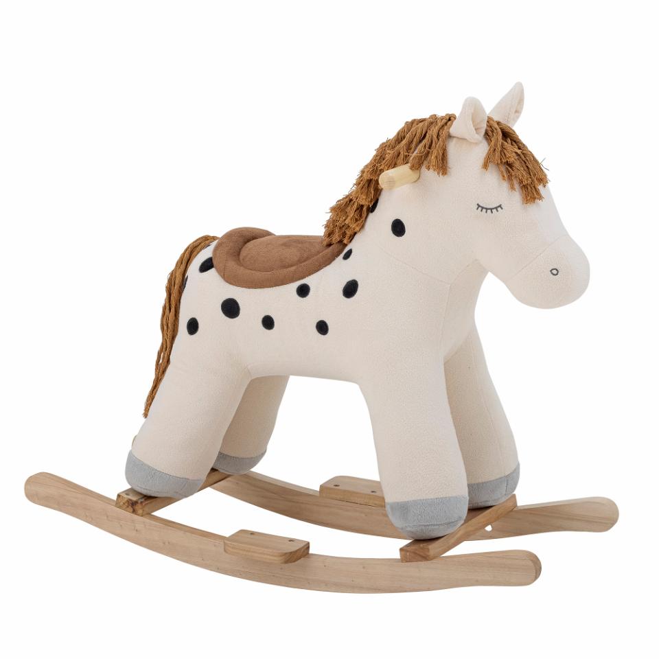 Juguete Balancín Merlen con Forma de Caballo Blanco