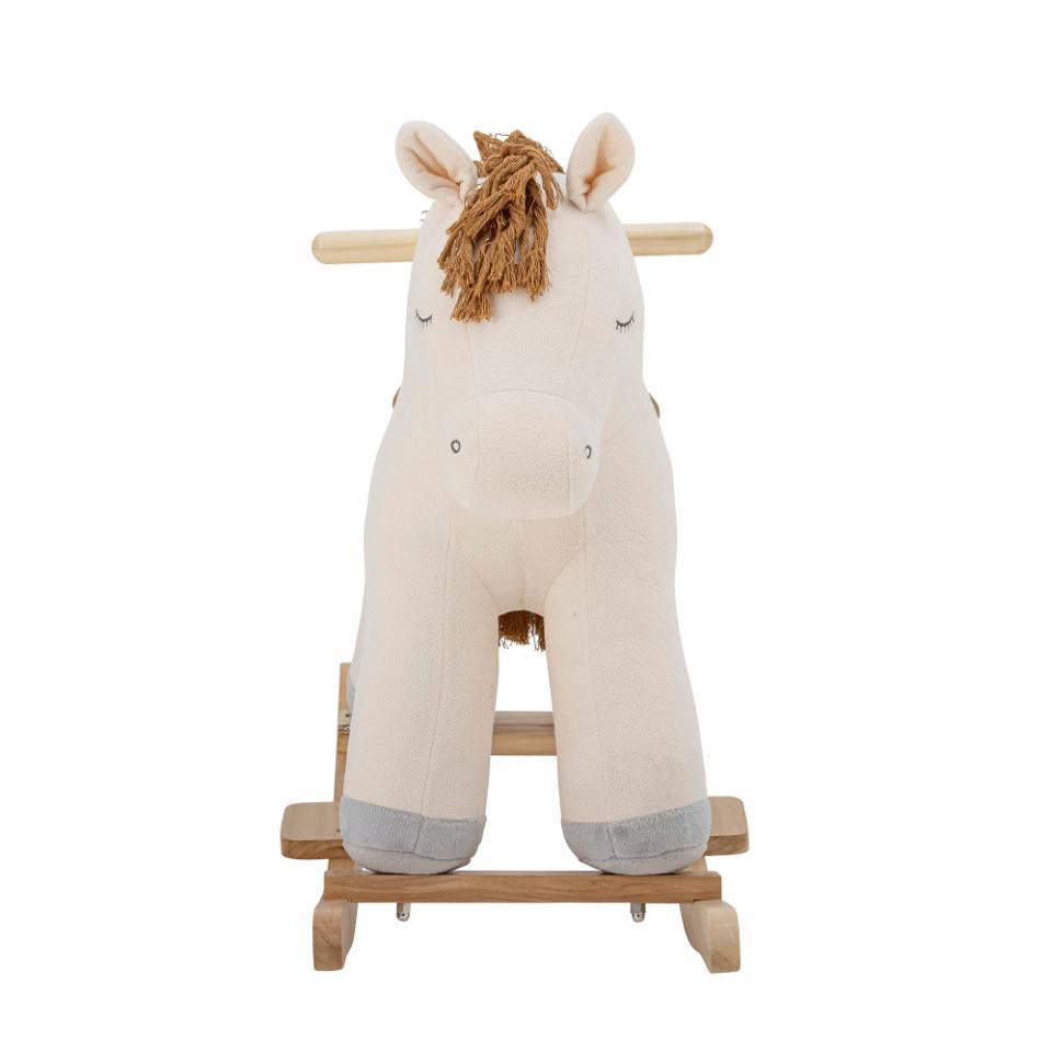 Juguete Balancín Merlen con Forma de Caballo Blanco