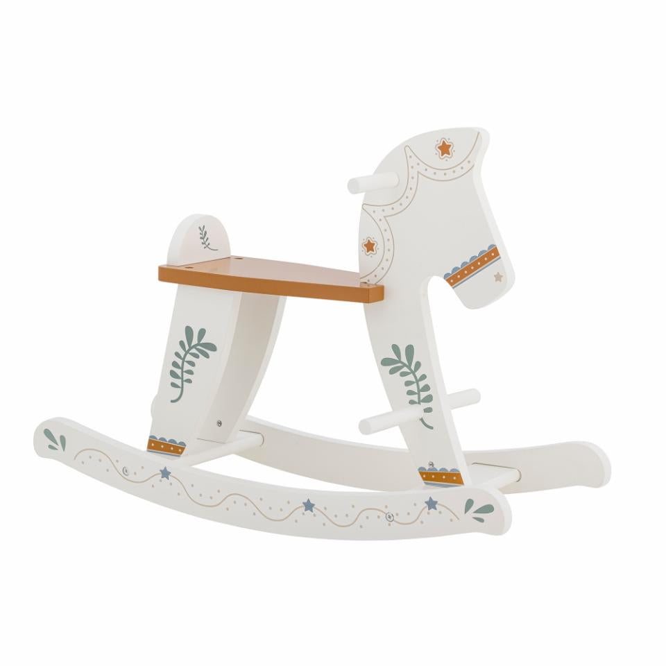 Juguete Balancín Ruddy con Forma de Caballo Blanco