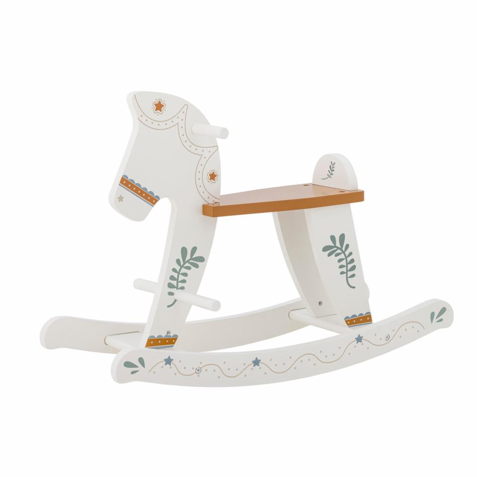 Juguete Balancín Ruddy con Forma de Caballo Blanco
