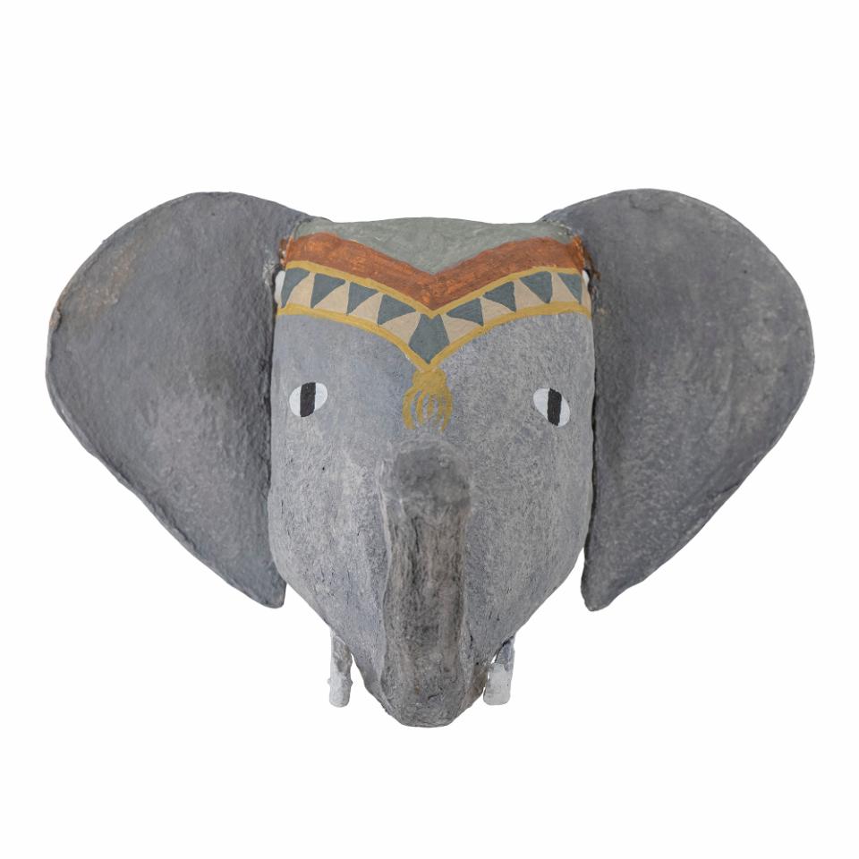 Decoración de Pared Elefante Elli, Gris