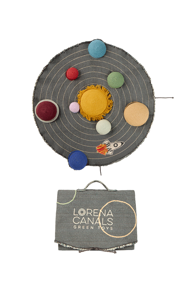 Set de juego Solar System de Lorena Canals, animación.