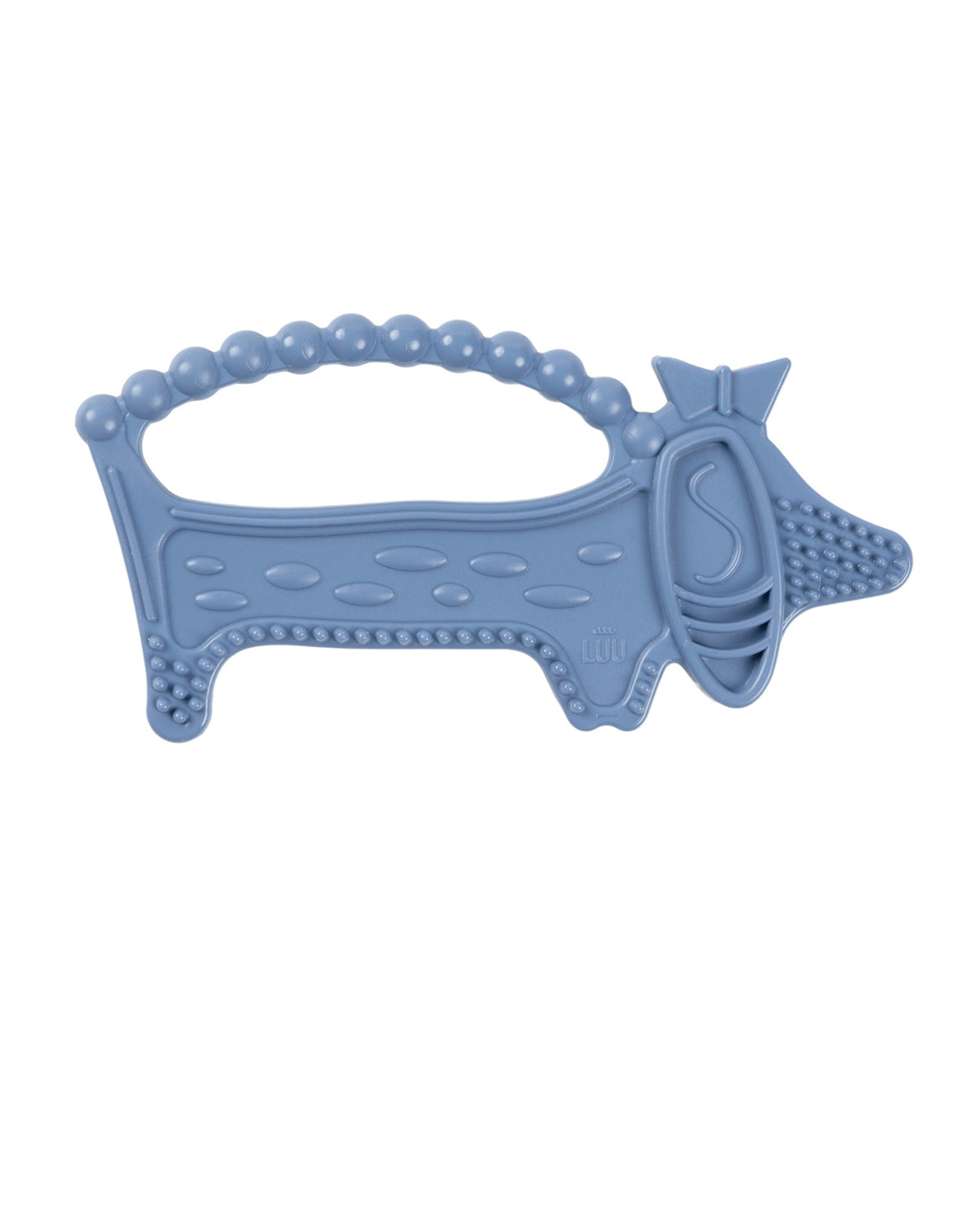 Mordedor sensorial ortodóncico Luuie The Dog Cloudy Blue - LUU Kids