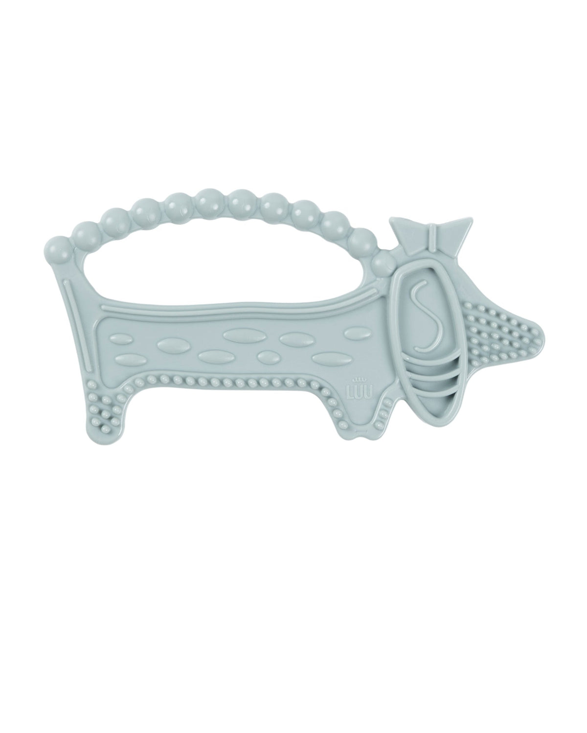 Mordedor sensorial ortodóncico Luuie The Dog Frozen Sage - LUU Kids