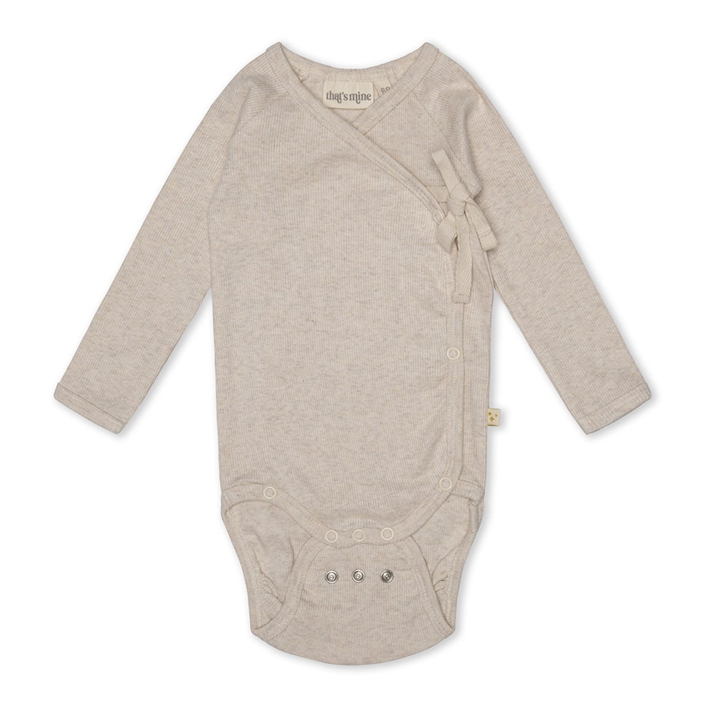Body cruzado de Corte Cruzado Becca - Light Brown Melange – That’s Mine