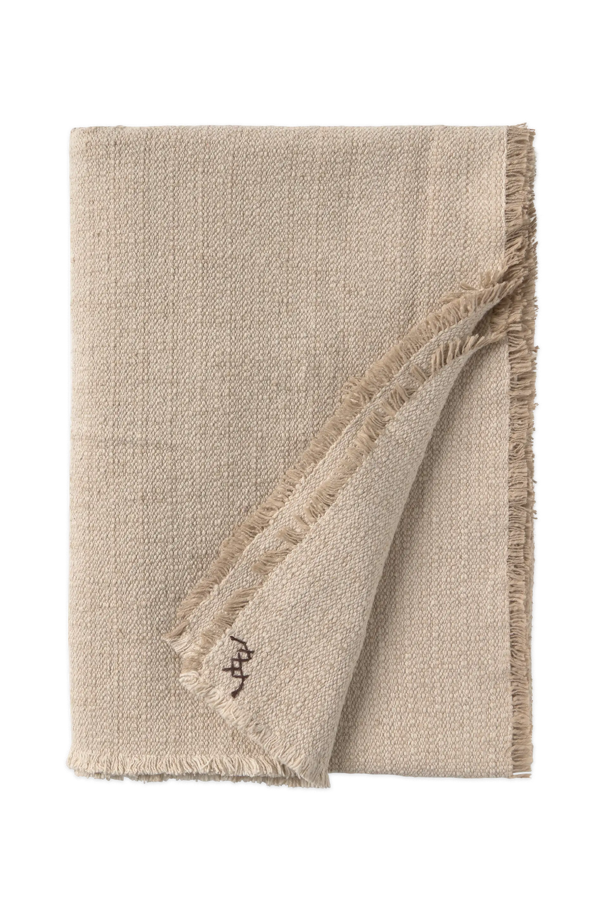 Manta Handloom Natural de Lorena Canals.