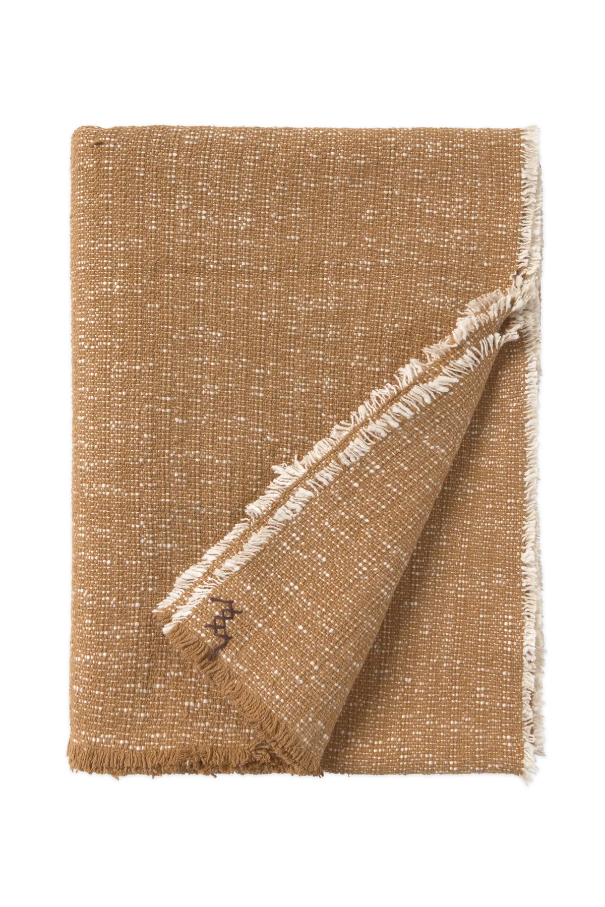 Manta Handloom Ocre de Lorena Canals.