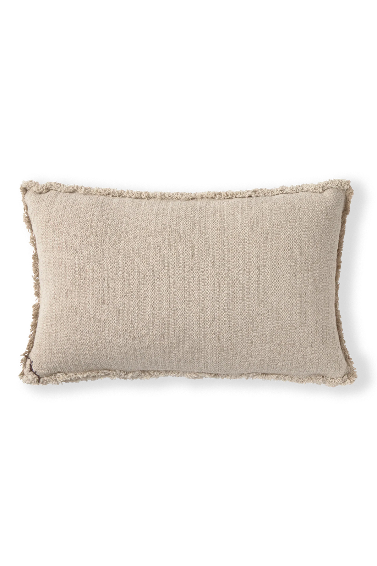 Cojín rectangular Handloom Beige de Lorena Canals.