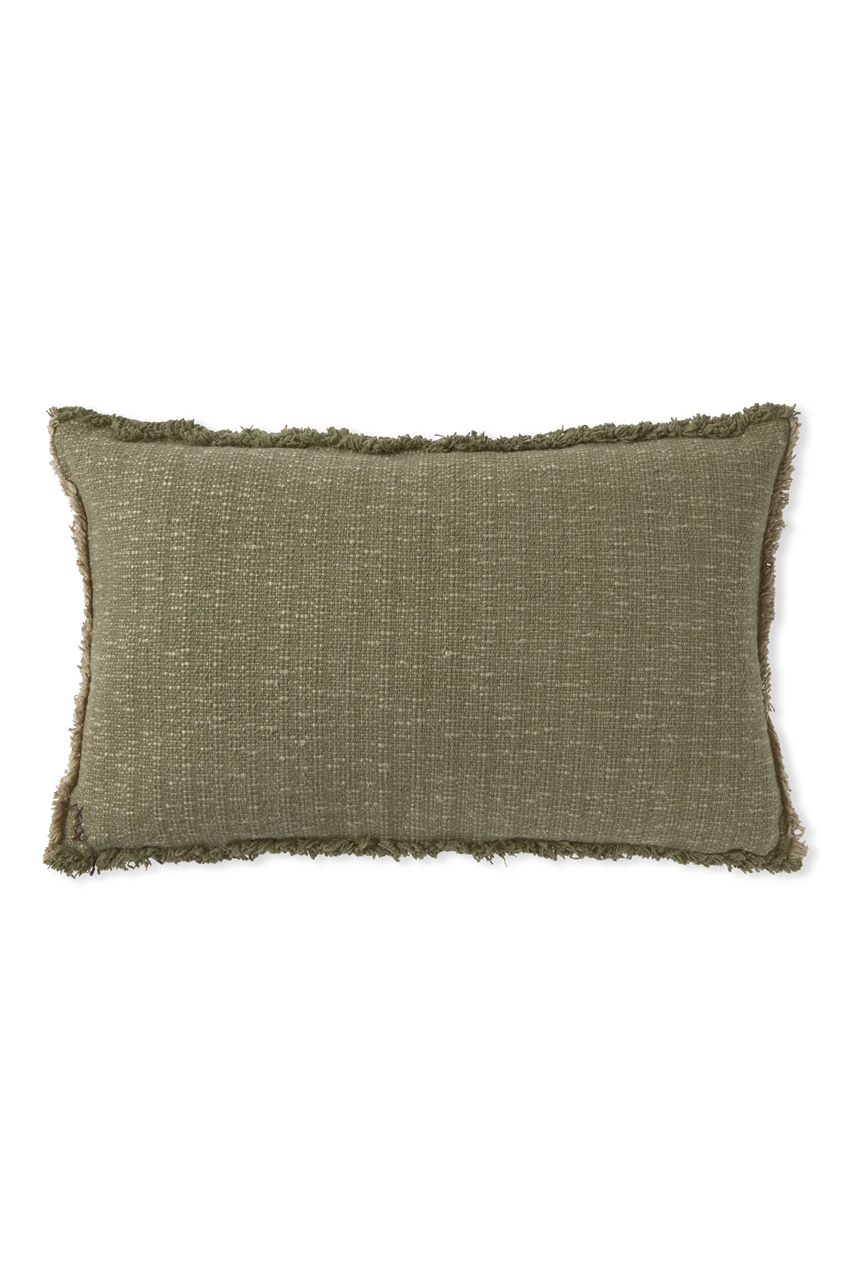 Cojín rectangular Handloom Caqui de Lorena Canals.
