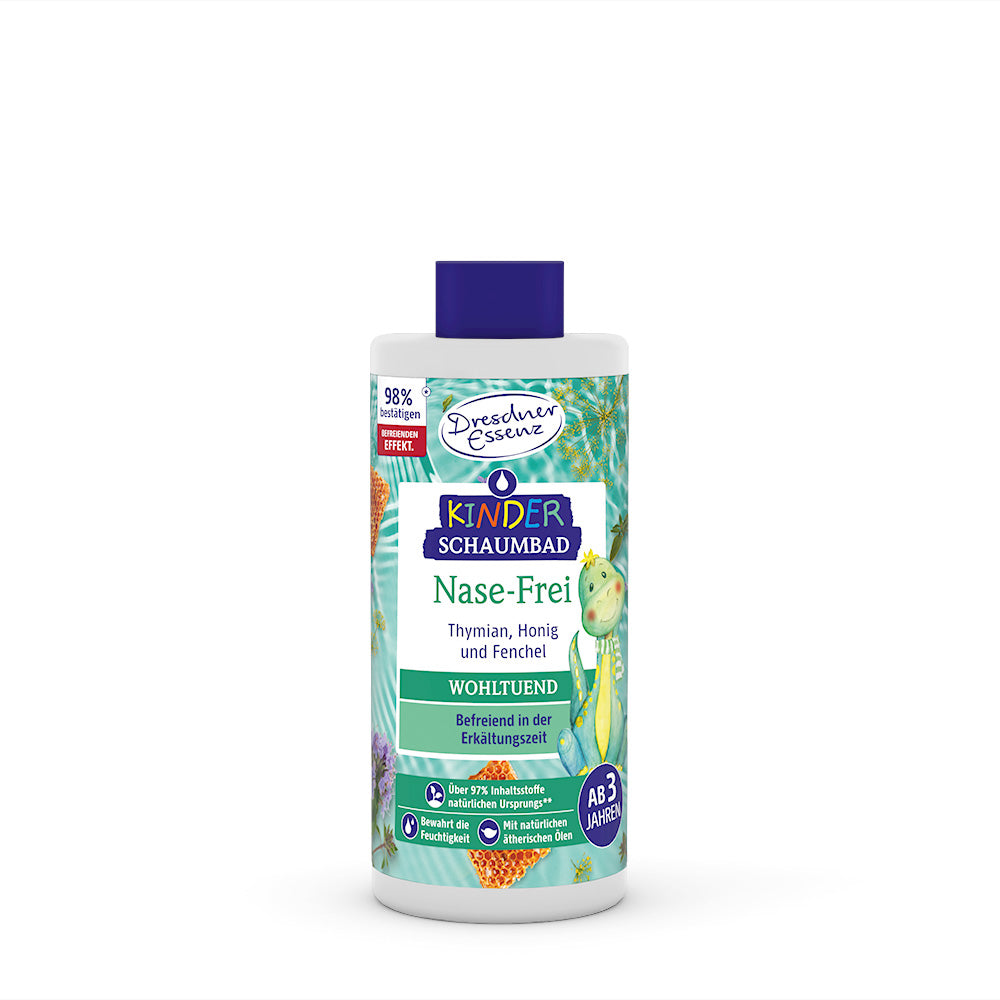 Baño de espuma infantil Nase-Frei Tomillo, Miel e Hinojo 300 ml - Dresdner Essenz