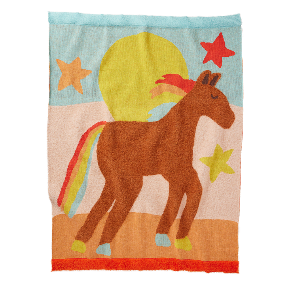 Halcyon Nights Manta para Bebé Giddy Up Baby Blanket