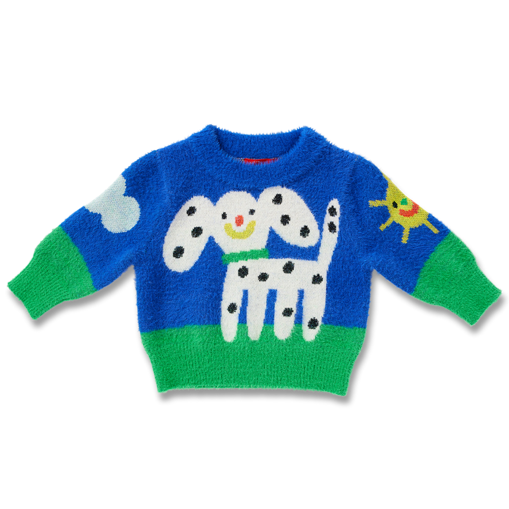 Halcyon Nights Suéter de Punto Puppy Park Knit Jumper
