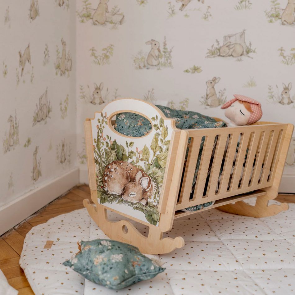 Papel Pintado Día del Conejo Beige (Rabbit Day Beige Tapeta) – Dekornik