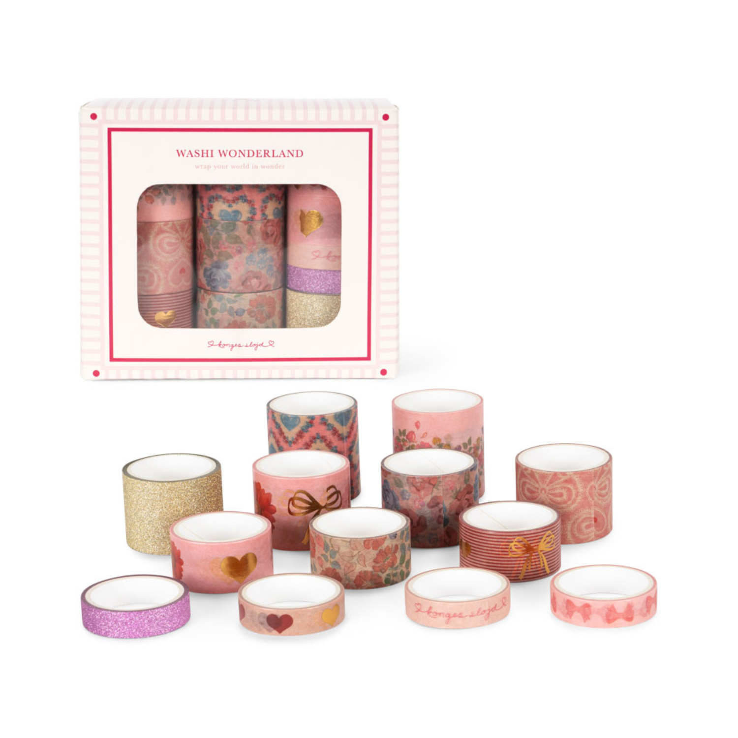 Washi Wonderland Cinta Decorativa Multi - Konges Sløjd