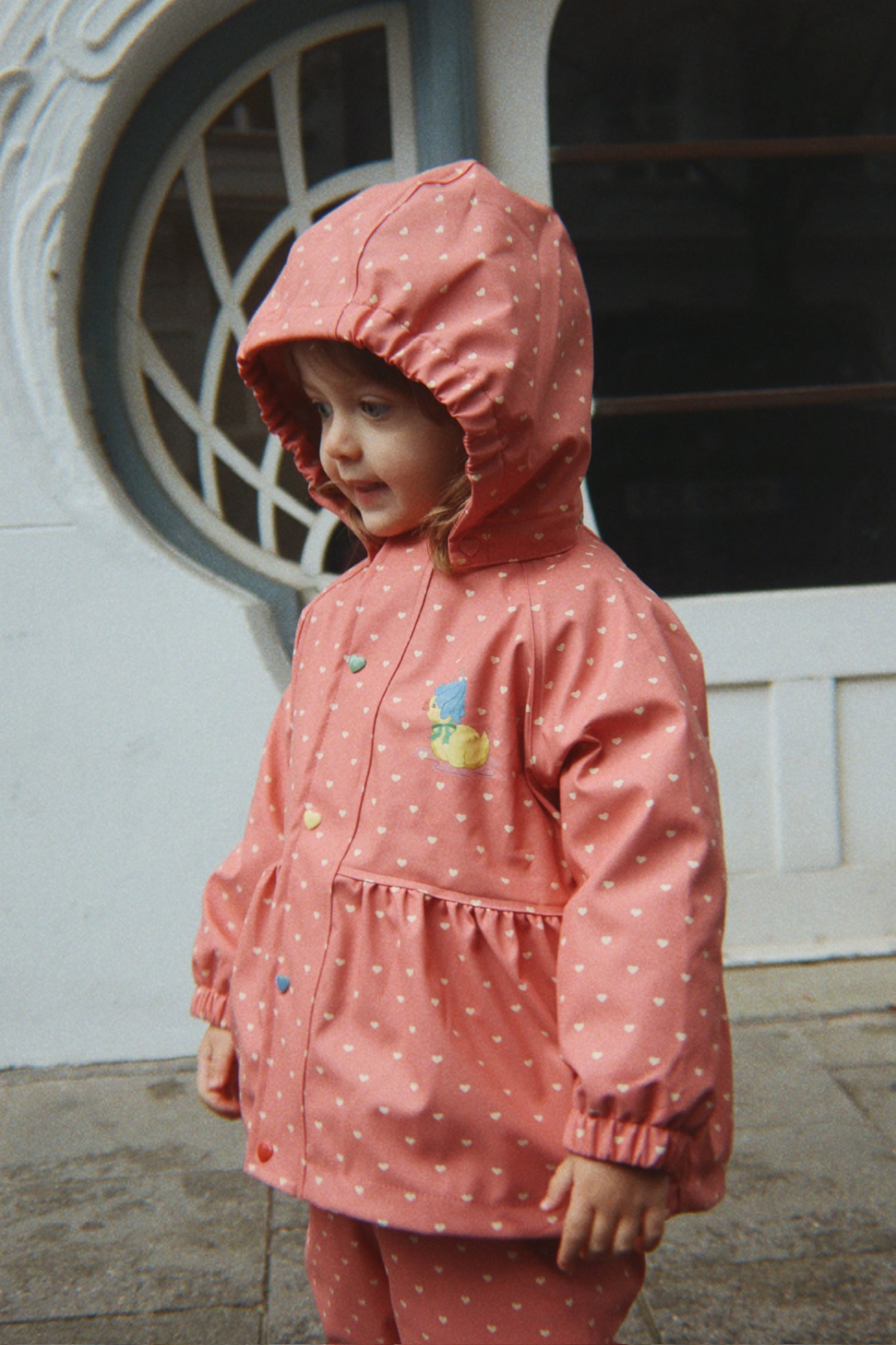 Chaqueta de lluvia Rainy Palme Duckling Coeur Feathers - Konges Sløjd