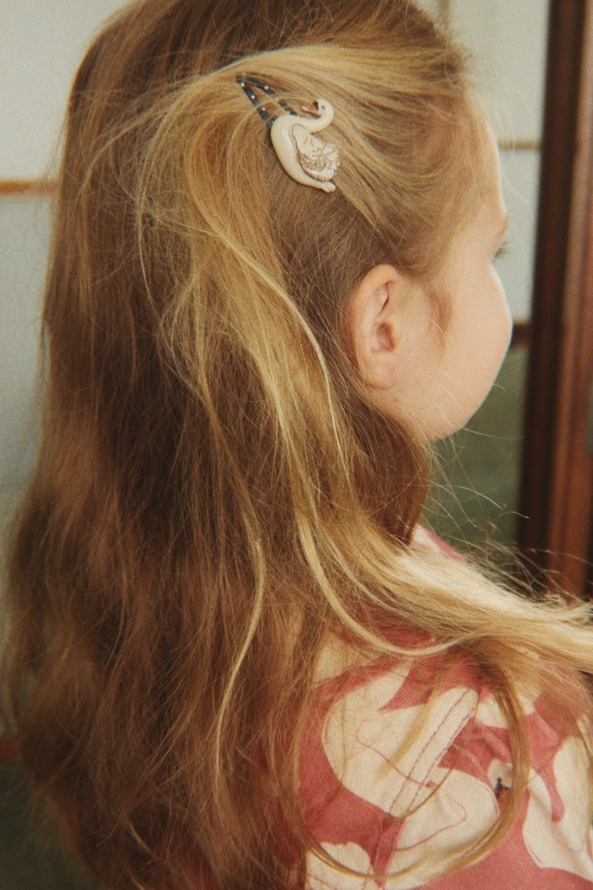 Set de 4 Pinzas y Gomas de Pelo Cisne Swan - Konges Sløjd