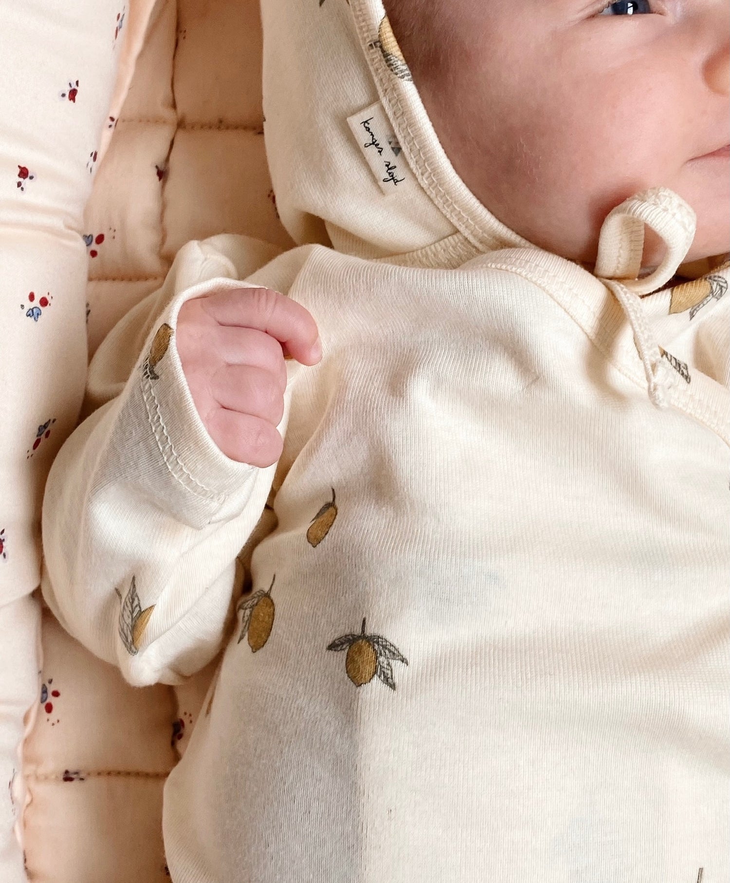 Body de algodón orgánico Newborn Lemon - Konges Sløjd