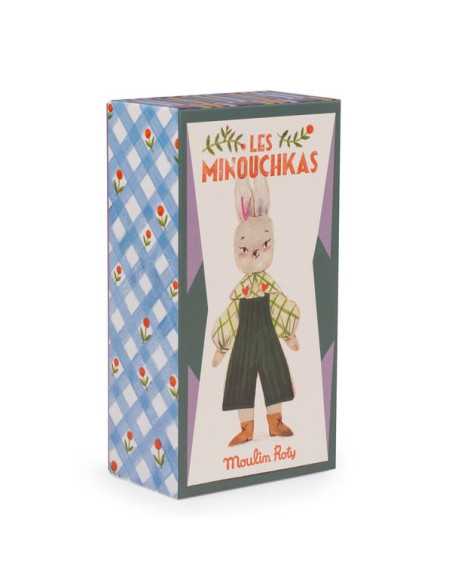 Muñeco Nine la Lapine Les Minouchkas - Moulin Roty