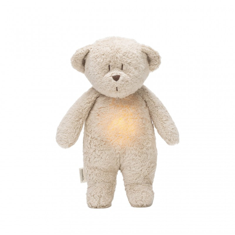 Peluche Luz-Sonido Oso Orgánico Moonie 2.0 Sand