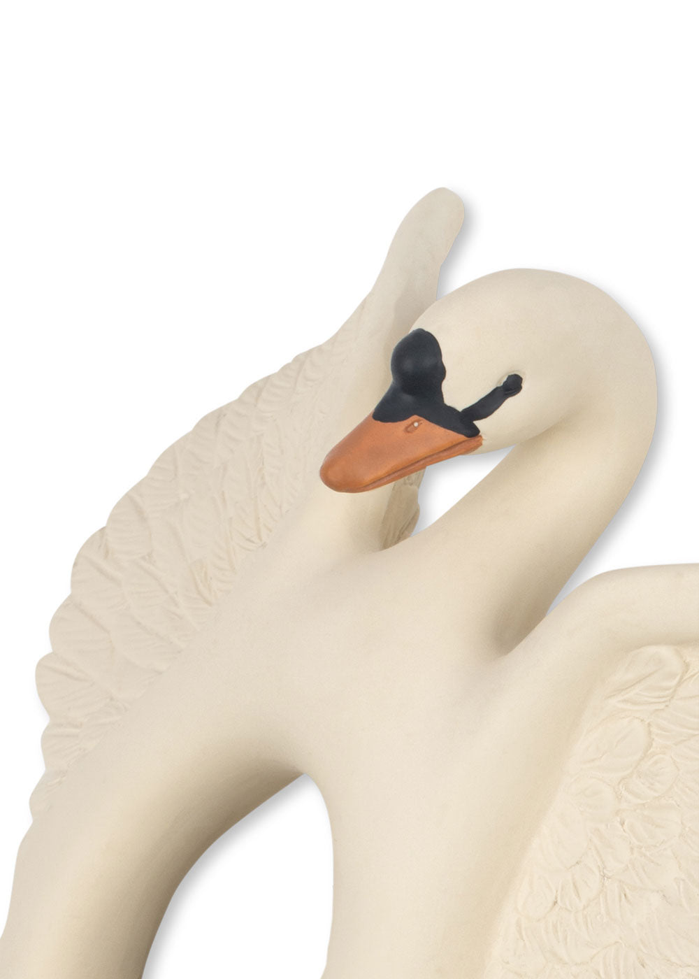 Mordedor de caucho natural Swan Off White – Konges Sløjd