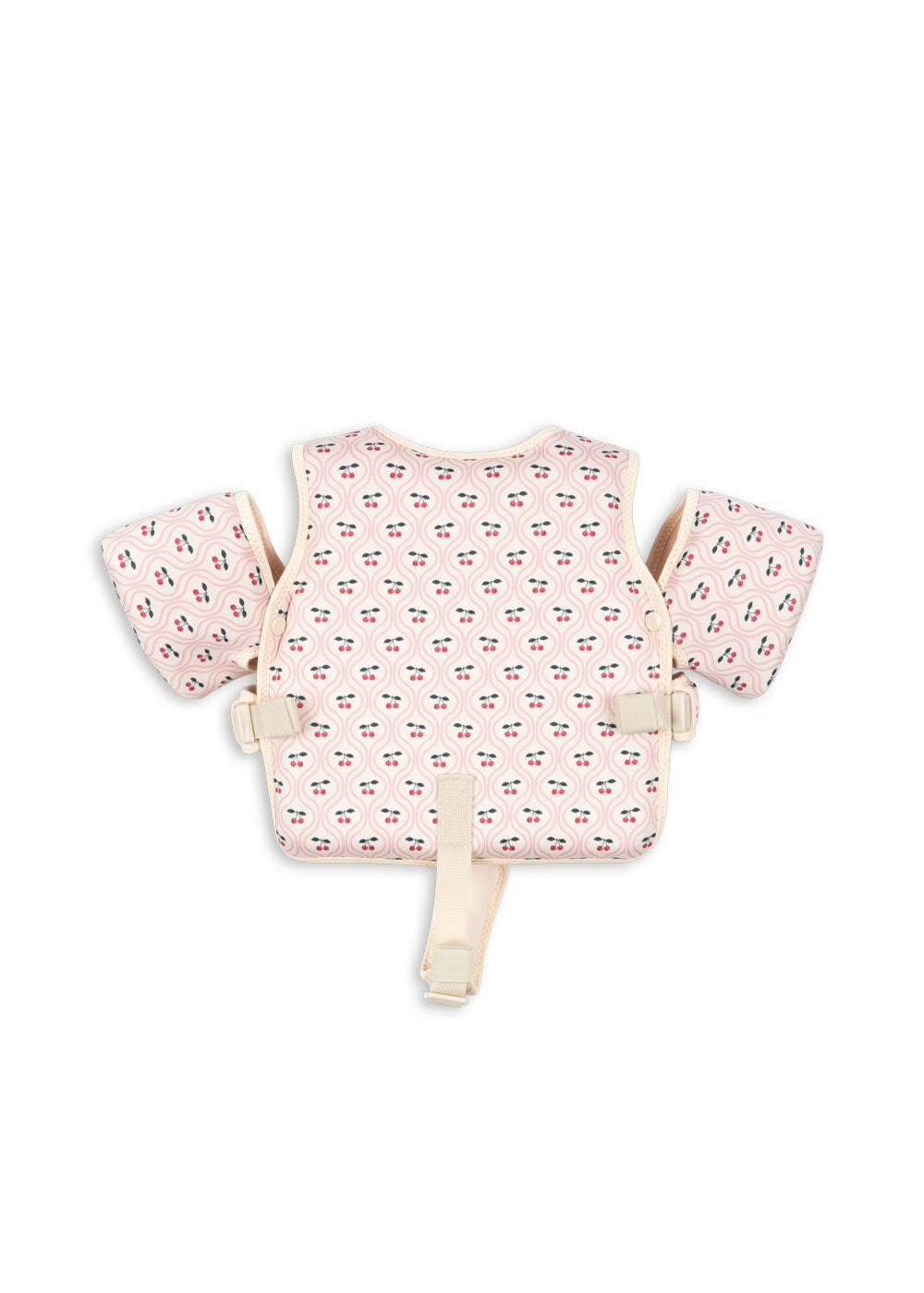 Manguitos con Chaleco de Natación Hollis Cherry Pink Motif – Konges Sløjd