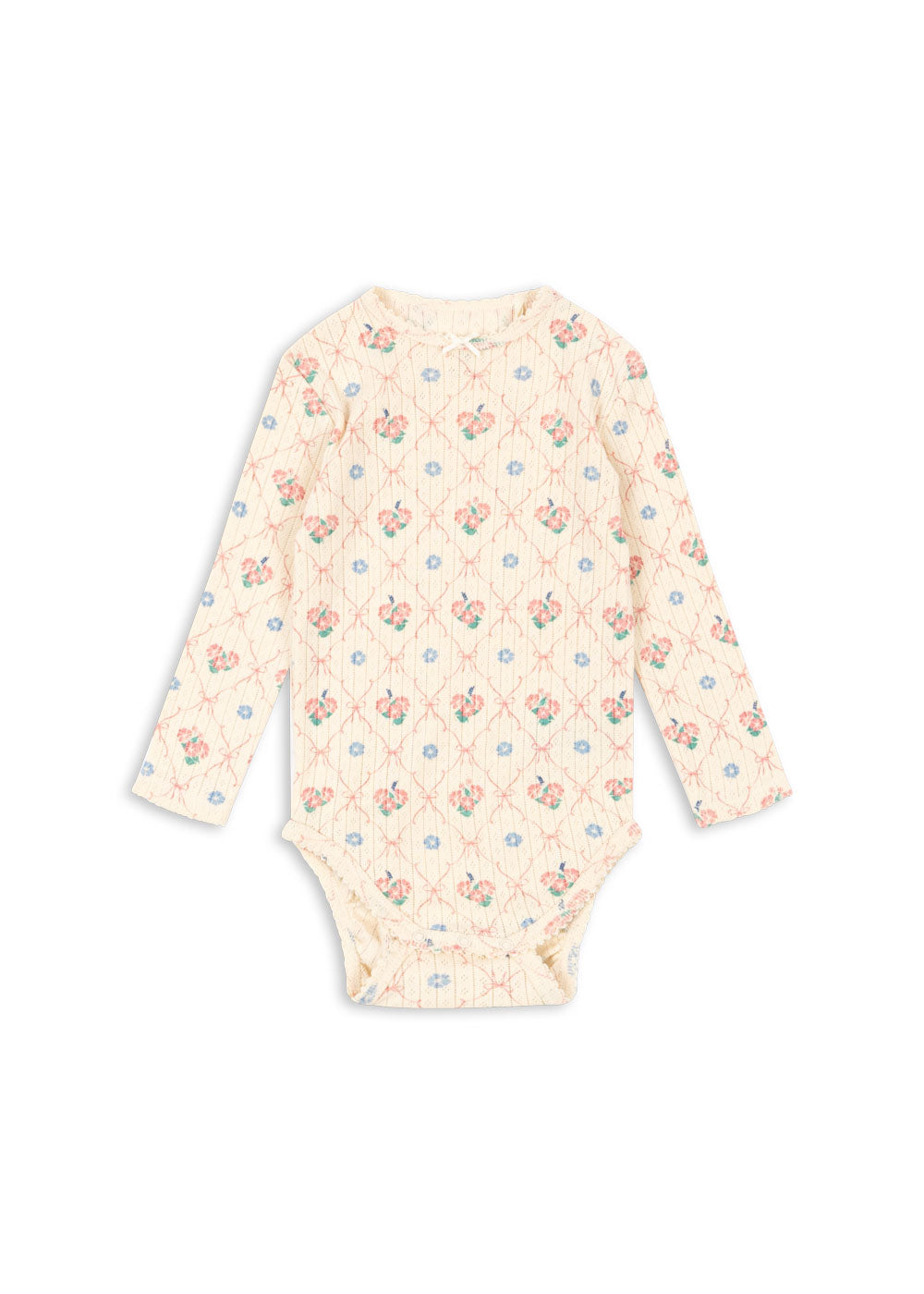 Body Cruzado de Algodón Orgánico Minnie Fleur Decor – Konges Sløjd