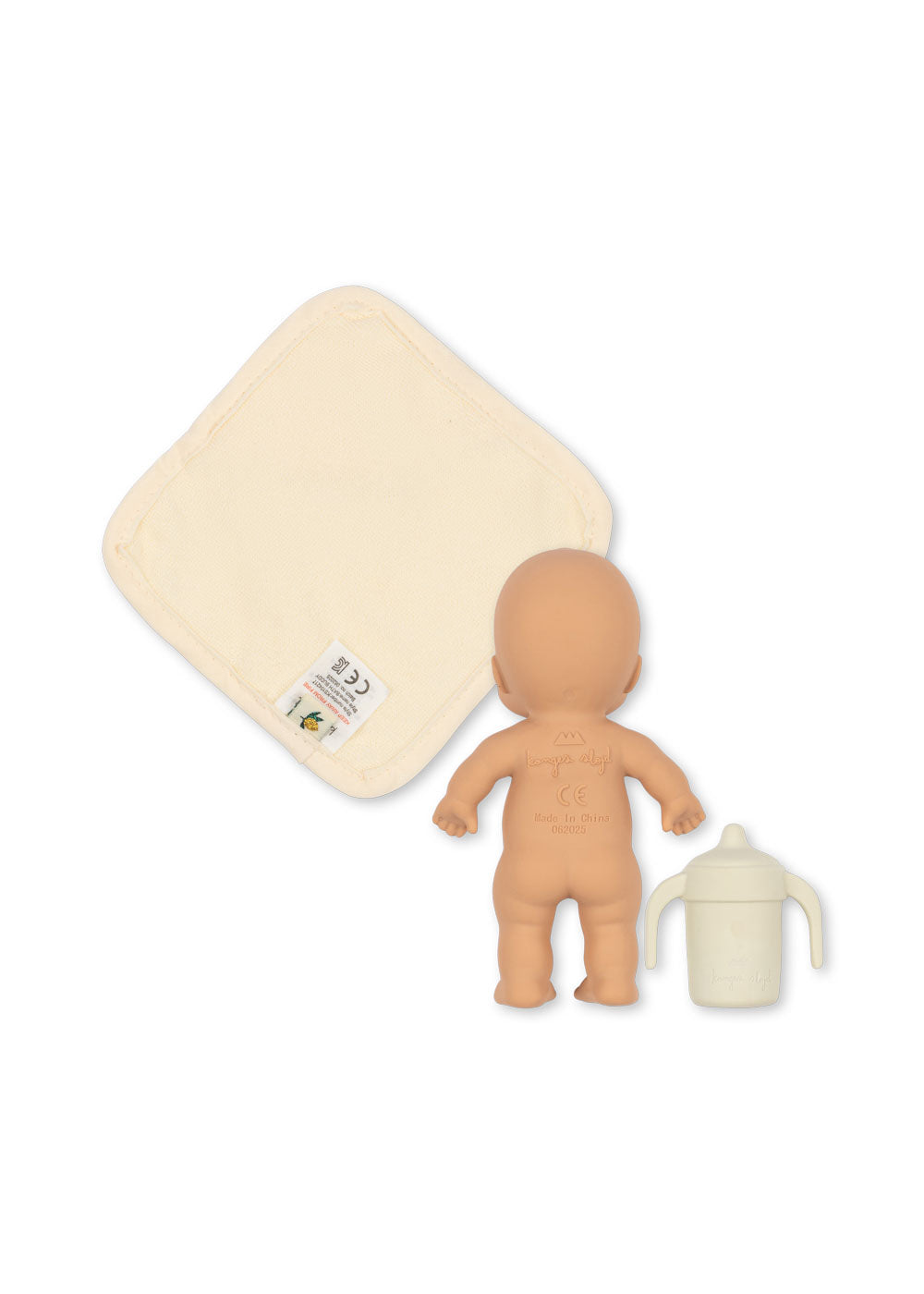 Muñeco de baño de caucho natural Niko – Konges Sløjd