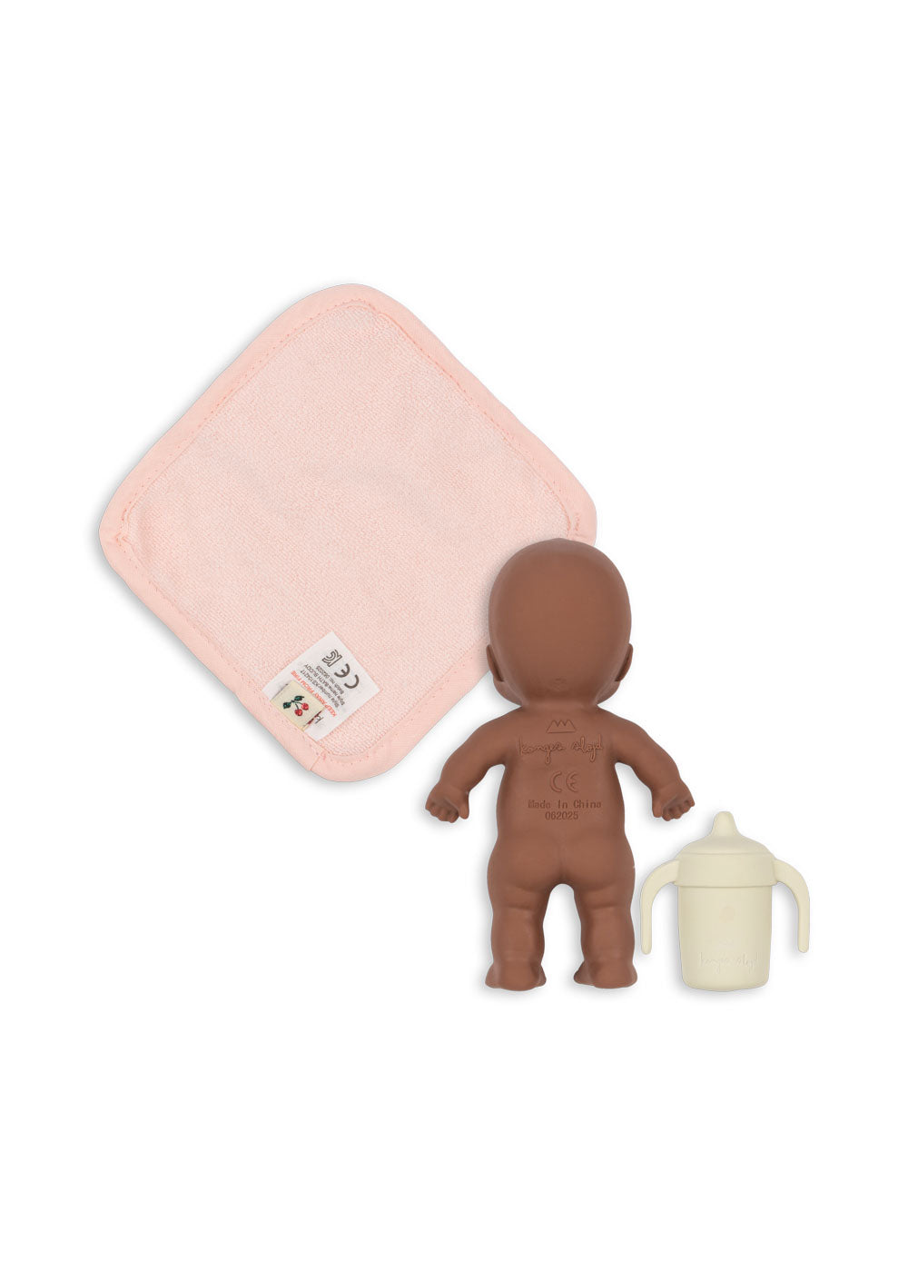 Muñeco de baño de caucho natural Niki – Konges Sløjd