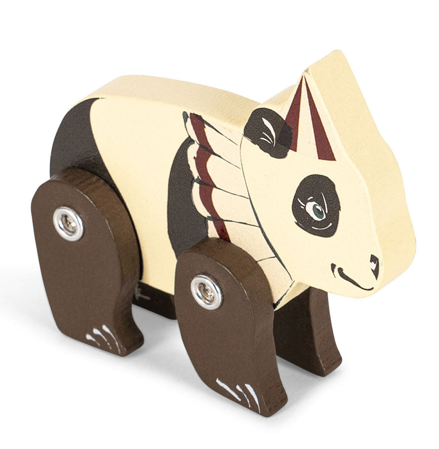 Animal de madera en caja de cerillas Panda – Konges Sløjd
