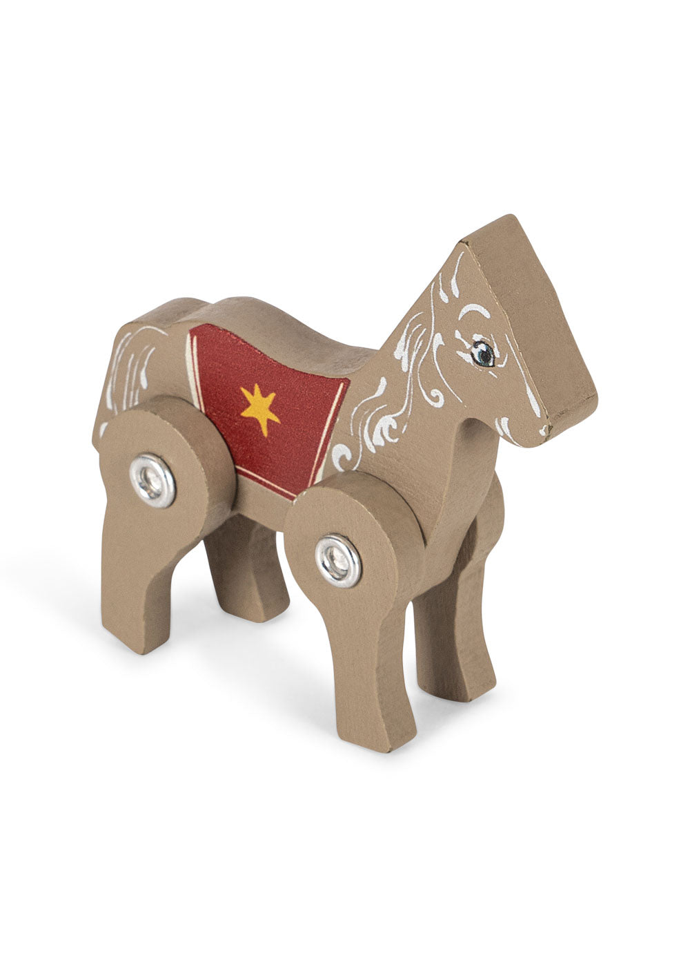 Figura de madera en caja de cerillas Horse – Konges Sløjd