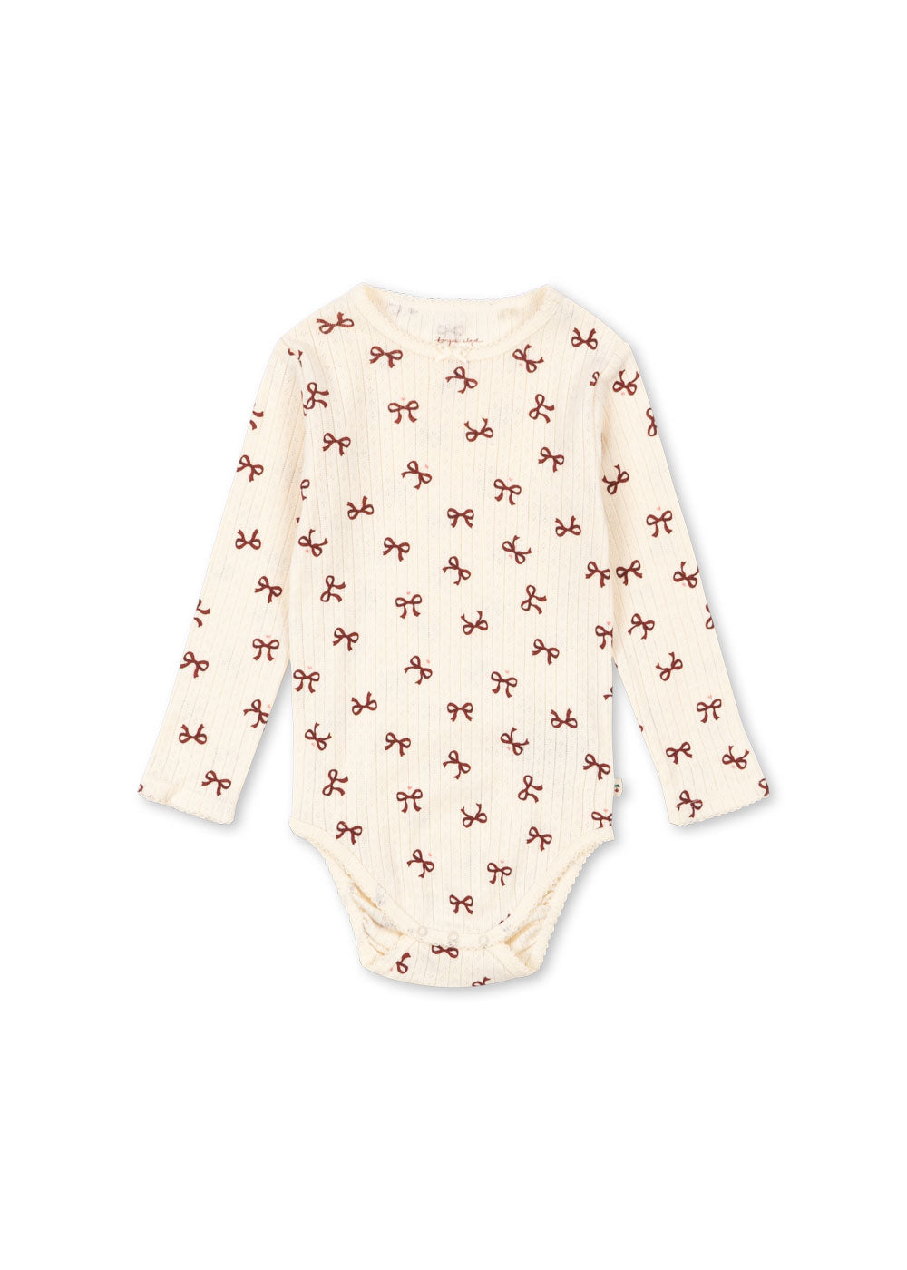 Minnie Body GOTS Bow Rouge - Konges Sløjd