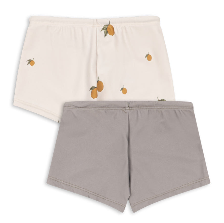 Pack de 2 Bañadores Aster (Mon Grand Citron/Laurel Oak) - Konges Sløjd