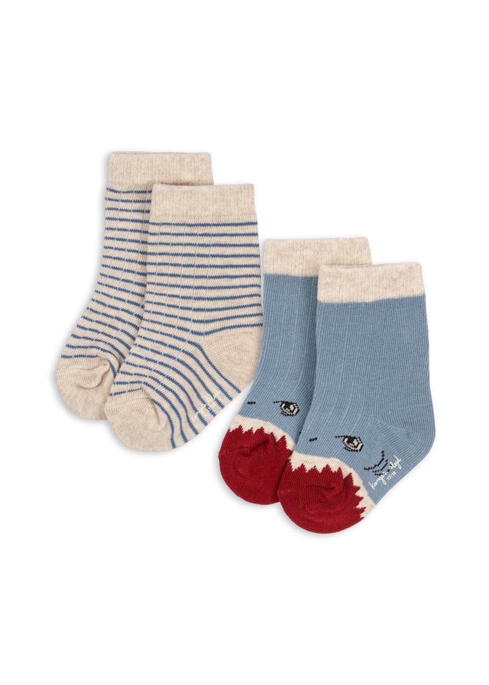Pack de 2 calcetines Shark Rib Shark – KONGES SLOJD