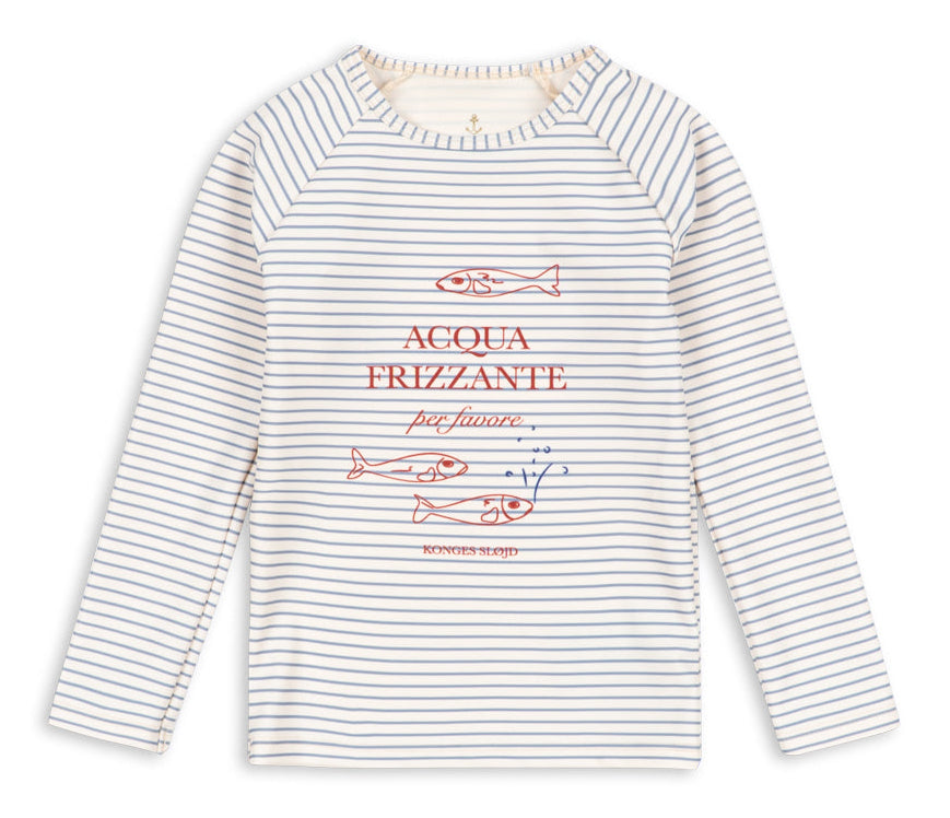 Blusa de baño Aster (STRIPE BLUIE) - Konges Sløjd